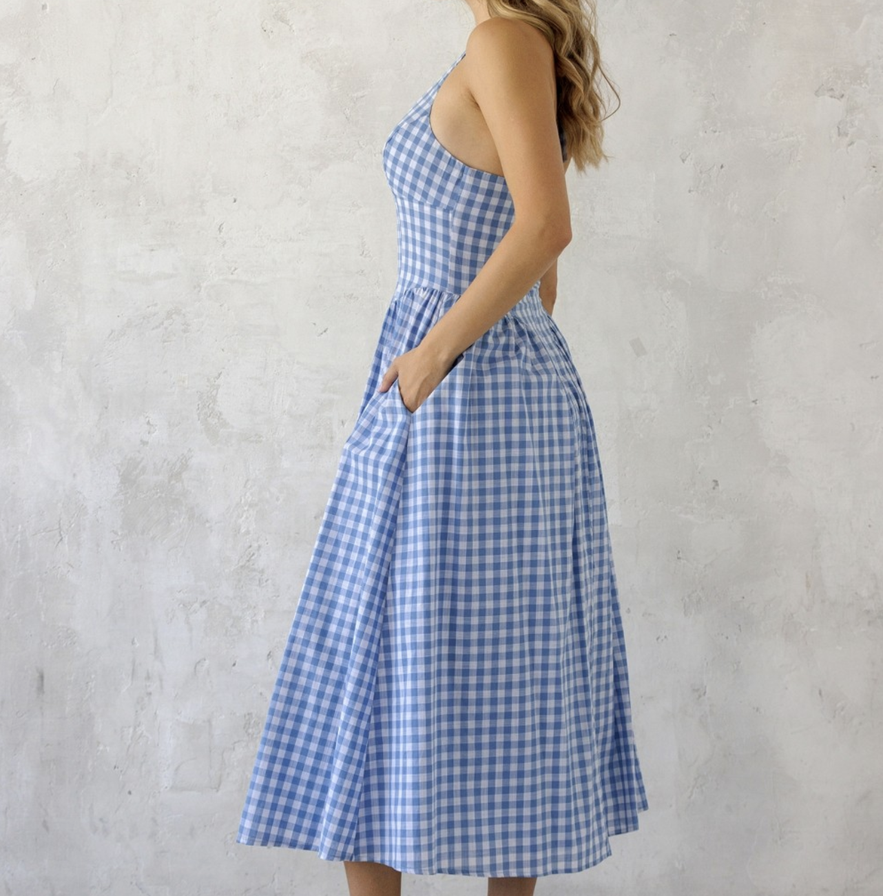 Storia "No Place Like Home" Midi Dress