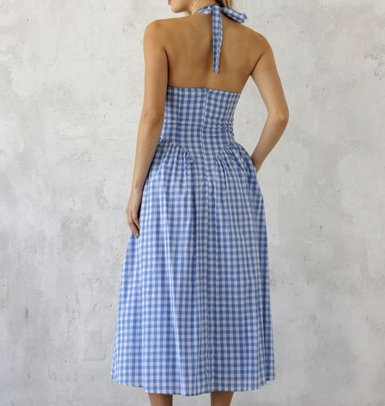 Storia "No Place Like Home" Midi Dress