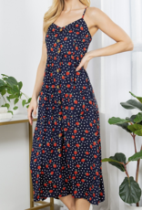 LA Soul "Eat, Drink, and Be Berry" Maxi Dress