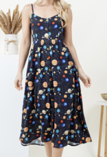 LA Soul "Space Cadet" Midi Dress