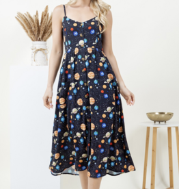 LA Soul "Space Cadet" Midi Dress