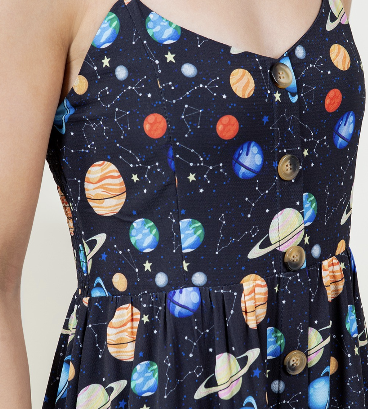 LA Soul "Space Cadet" Midi Dress