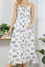 LA Soul "Going Full Fossil" Maxi Dress