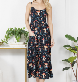 LA Soul "Amanita Minute" Maxi Dress
