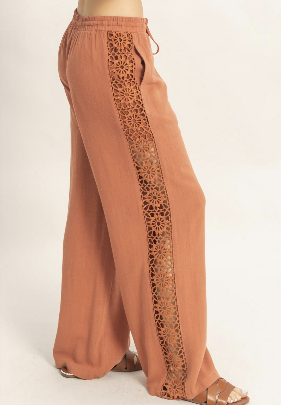 HyFve "Take it Breezy" Wide Leg Pants