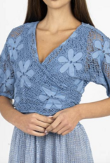 MARILU "Sirtaki" MARILU Lace Tie Top