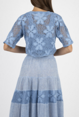 MARILU "Sirtaki" MARILU Lace Tie Top