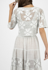 MARILU "Sirtaki" MARILU Lace Tie Top