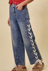 So Me "If the Jeans Fit, Lace Em Up" Jeans