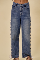 So Me "If the Jeans Fit, Lace Em Up" Jeans