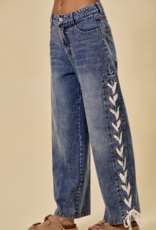 So Me "If the Jeans Fit, Lace Em Up" Jeans
