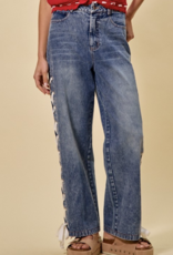 So Me "If the Jeans Fit, Lace Em Up" Jeans