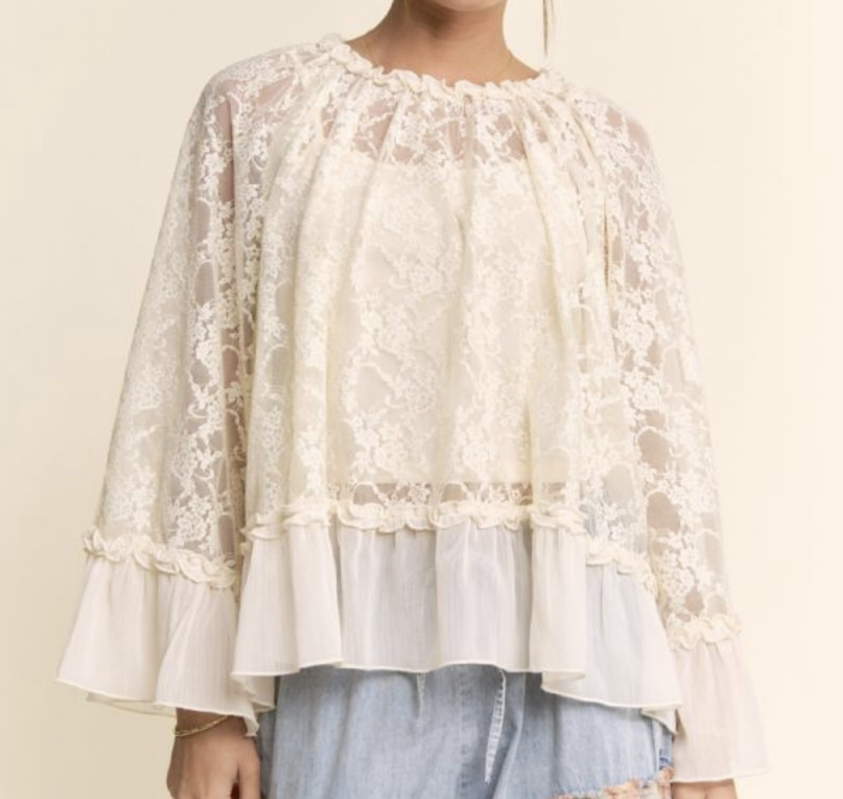 Davi&Dani "Lace is More" Top