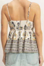 HyFve "Rest A-shirred" Camisole Top