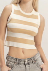 HyFve "Stripe While the Iron's Hot" Knit Top