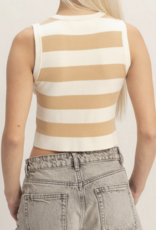 HyFve "Stripe While the Iron's Hot" Knit Top