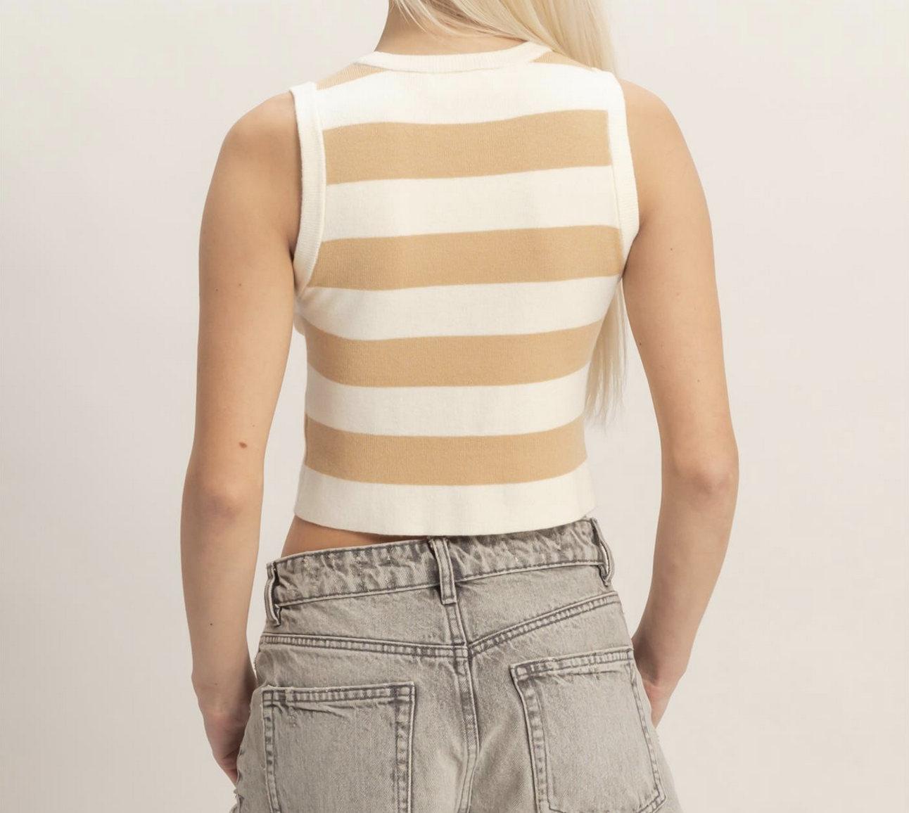 HyFve "Stripe While the Iron's Hot" Knit Top