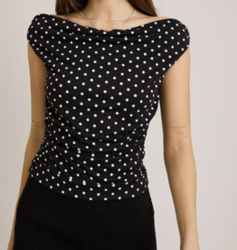Le Lis "Don't Ruche It" Top