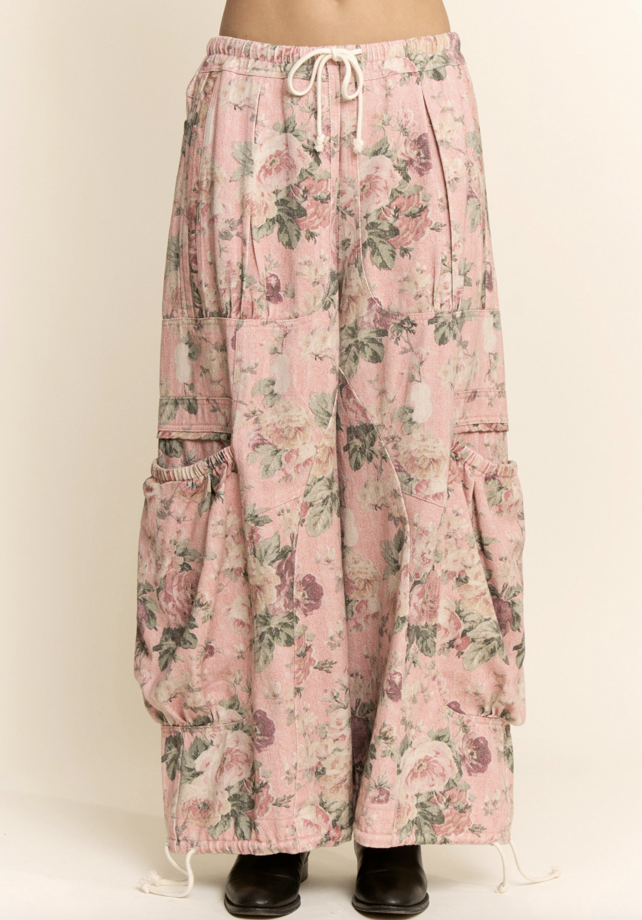 Davi&Dani "Back to the Drawstring Board" Parachute Jeans