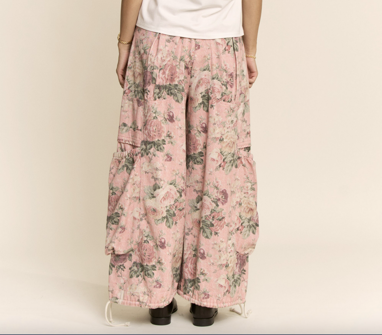 Davi&Dani "Back to the Drawstring Board" Parachute Jeans