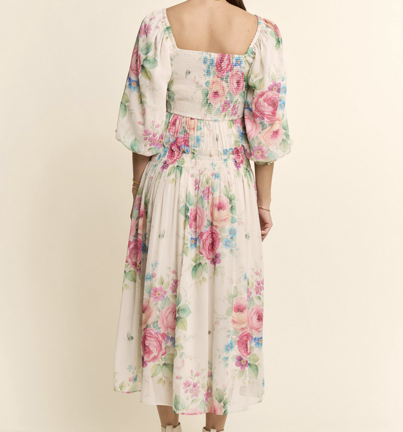 Davi&Dani "At the Crack of Chiff-awn" Maxi Dress