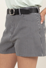 HyFve "Stripe for the Picking" High Waist Shorts