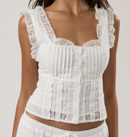 Le Lis "Diamond in the Ruffle" Top