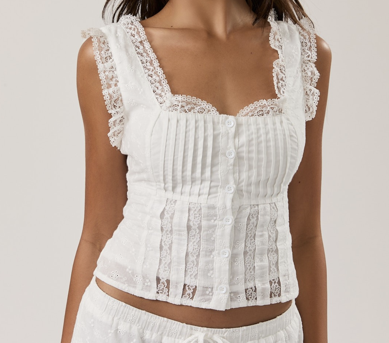 Le Lis "Diamond in the Ruffle" Top