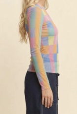 Davi&Dani "You Better Check Yourself" Mesh Top