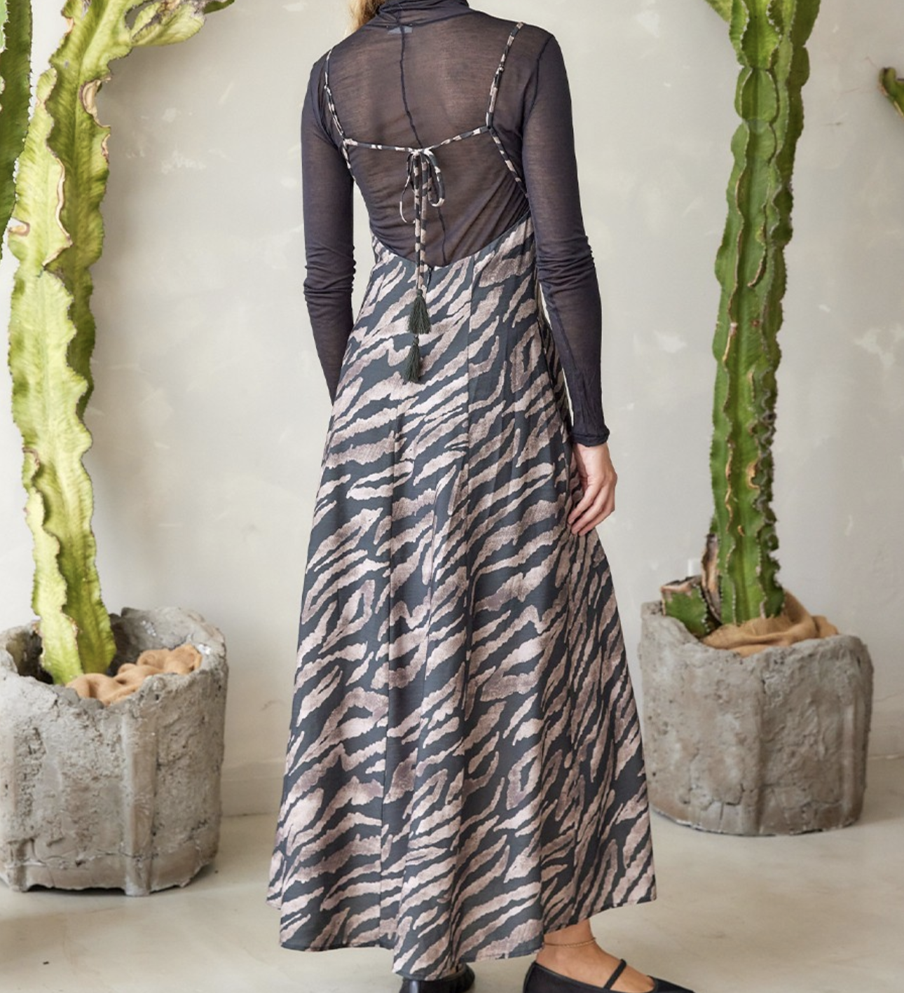 Illa Illa "Beast in Show" Maxi Dress