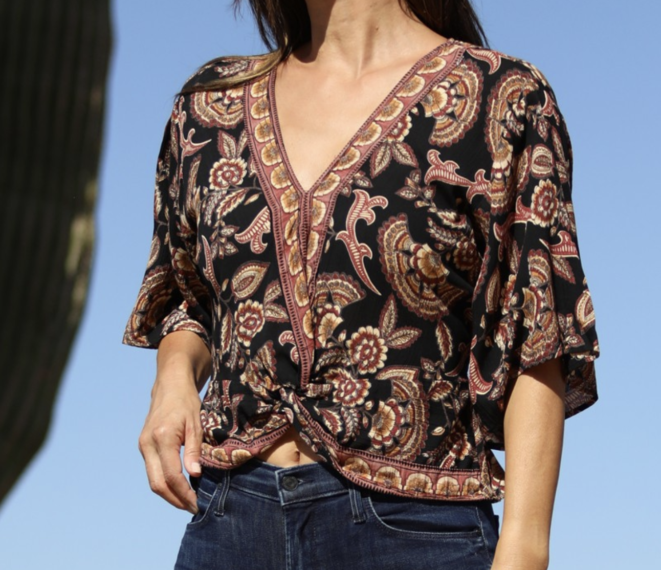 Nostalgia "Twist of Fate" Top