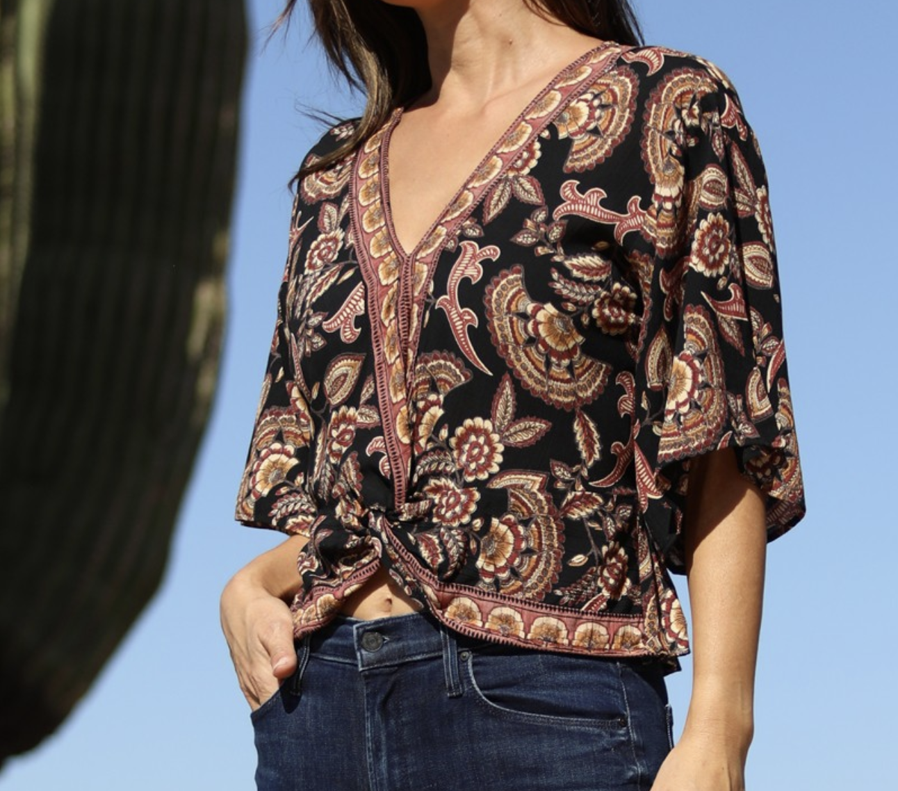 Nostalgia "Twist of Fate" Top