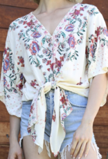 Nostalgia "Living the Daydream" Tie Top