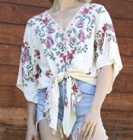 Nostalgia "Living the Daydream" Tie Top