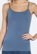 Active Basic Basic Short Camisole Top with Shelf Bra