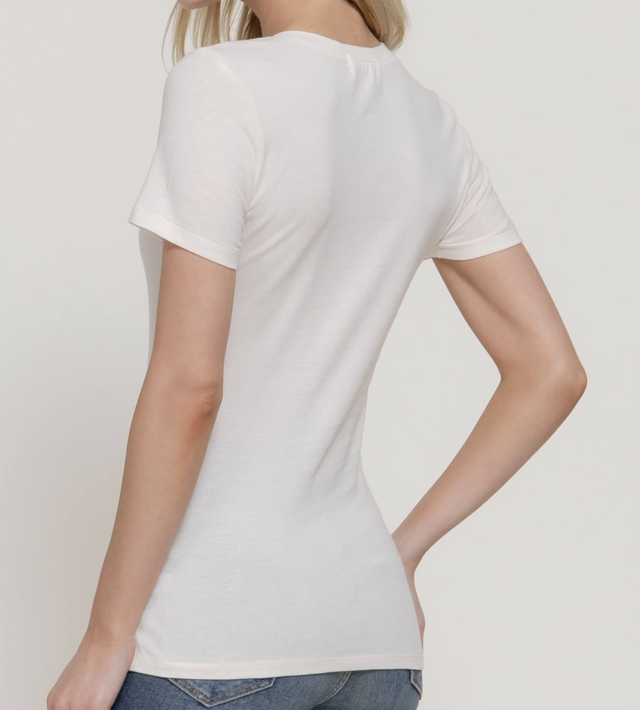 Active Basic Basic Short Sleeve V-neck Tee