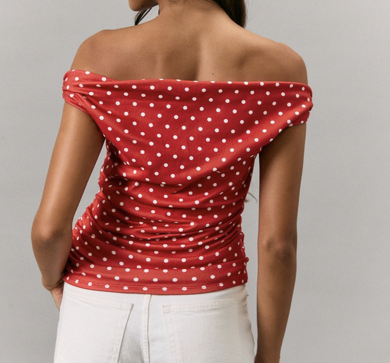 Le Lis "Don't Ruche It" Top