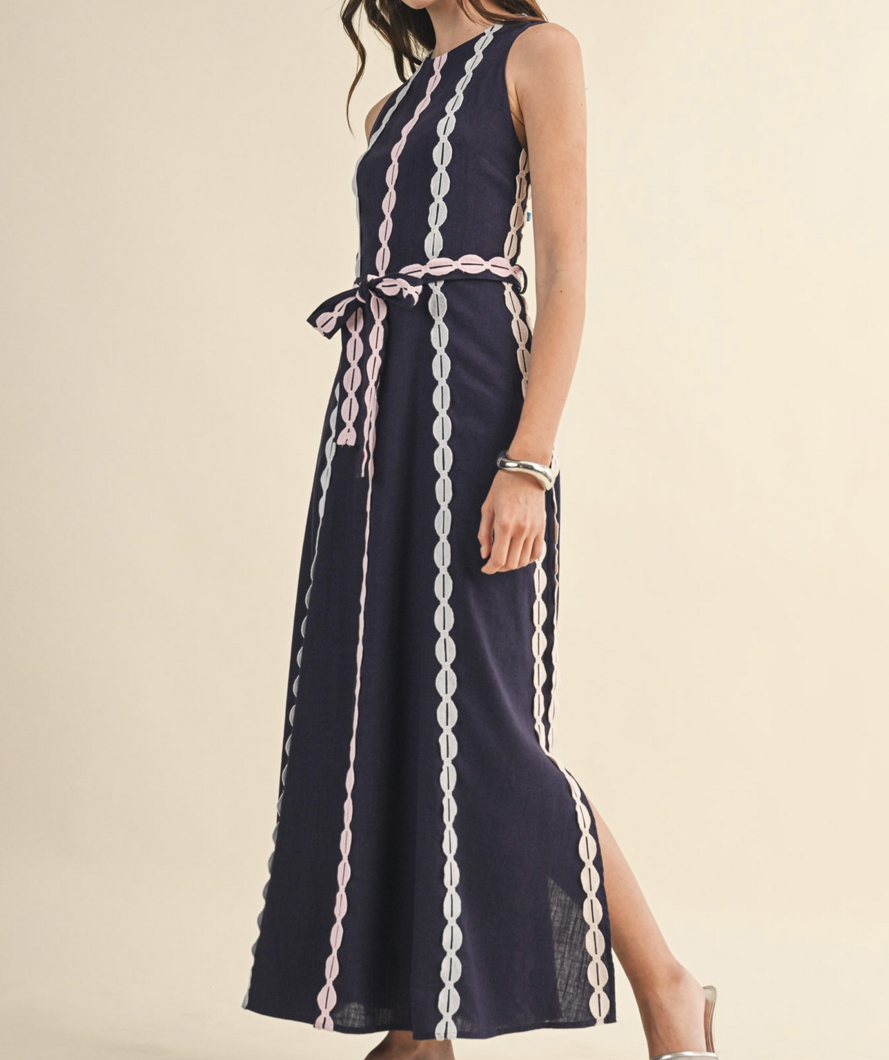 &Merci "Tied and True" Maxi Dress