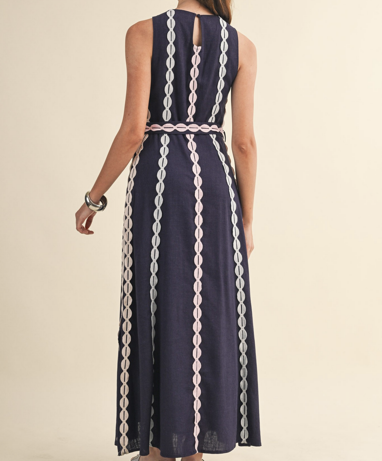 &Merci "Tied and True" Maxi Dress