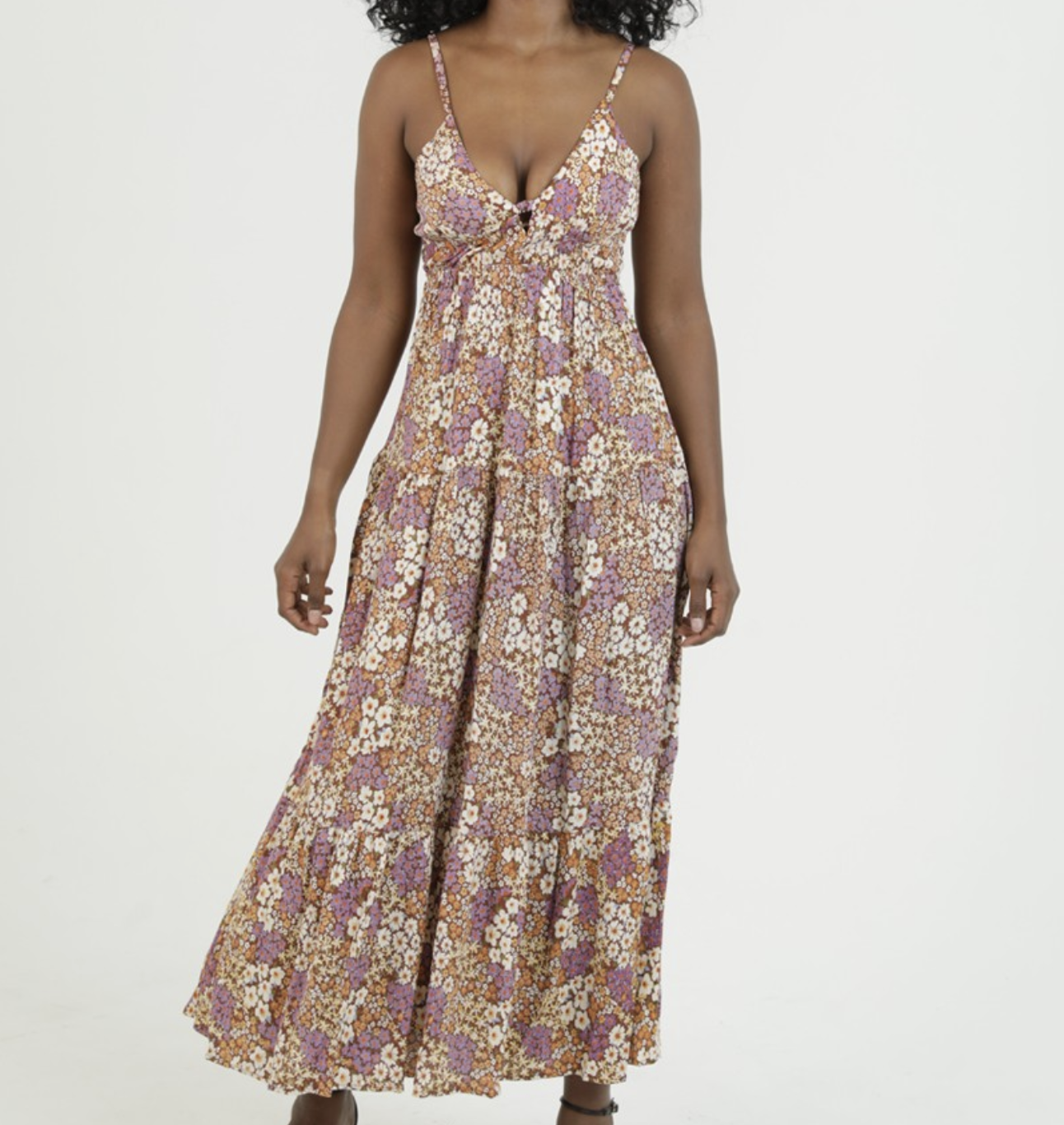 Angie "In a Floral Dilemma" Maxi Dress