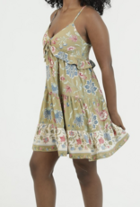 Angie "Rise and Vine" Mini Dress