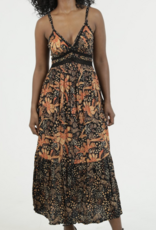 Angie "Orange You Glad?" Maxi Dress