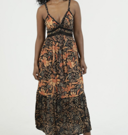 Angie "Orange You Glad?" Maxi Dress