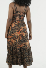 Angie "Orange You Glad?" Maxi Dress