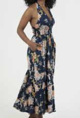 Angie "Gloom and Bloom" Maxi Dress