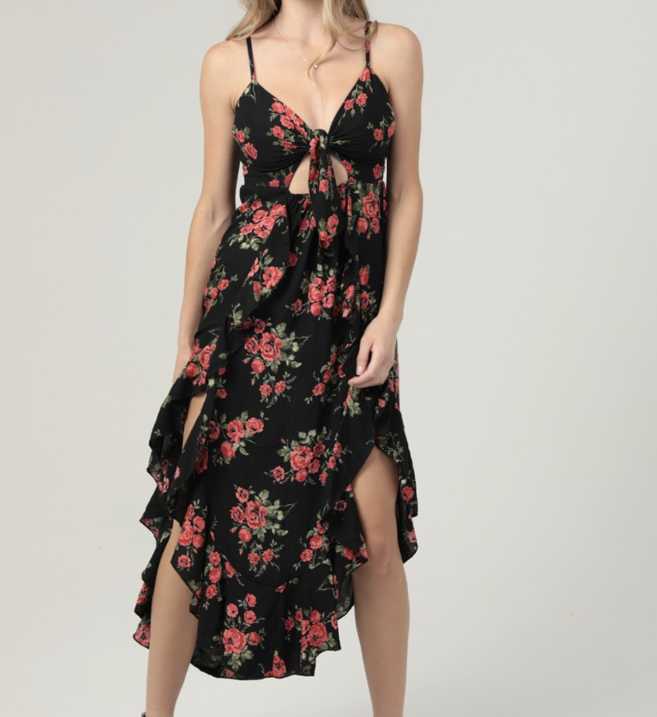 Angie "The Rose Knows" Maxi Dress