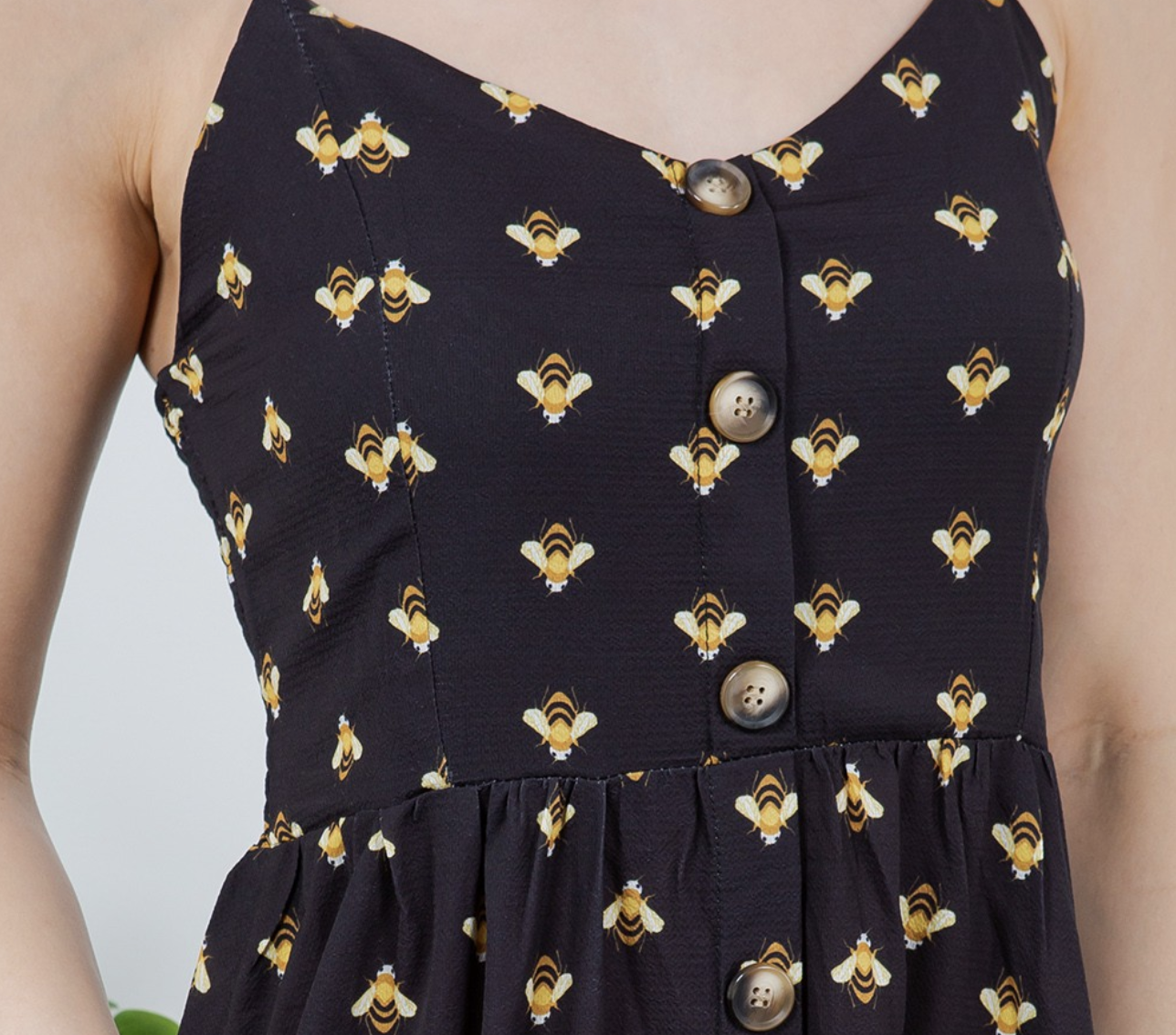 LA Soul "Bee Better Have My Honey" Midi Dress