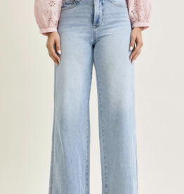 Judy Blue "Wide & Wonderful" High-Waisted Tummy Control Jeans