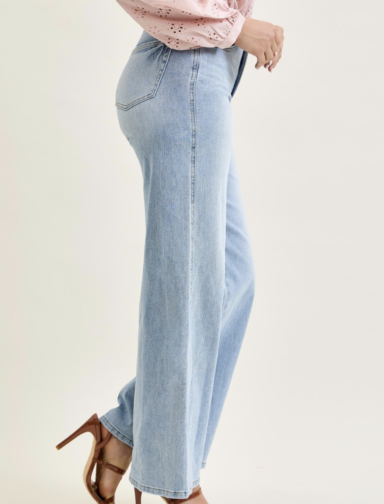 Judy Blue "Wide & Wonderful" High-Waisted Tummy Control Jeans