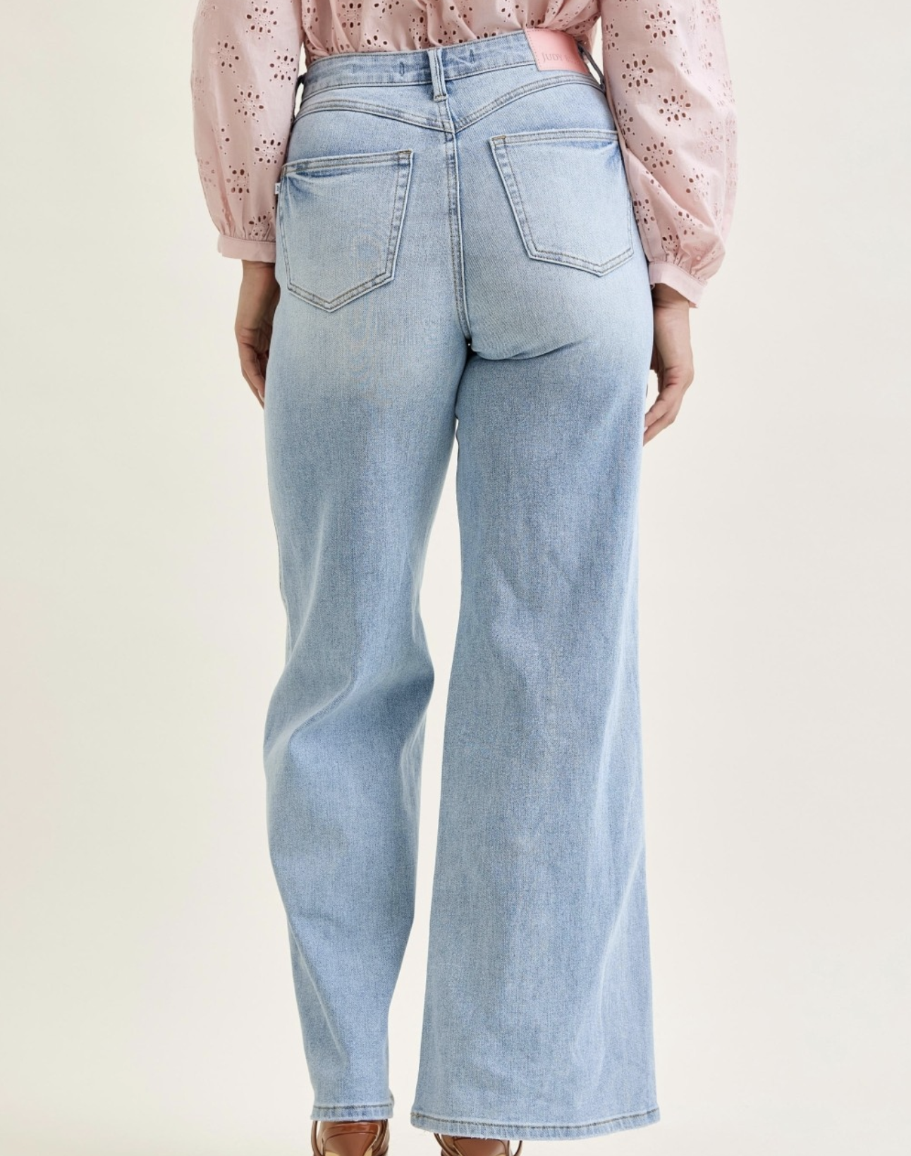 Judy Blue "Wide & Wonderful" High-Waisted Tummy Control Jeans